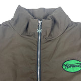 Norwood Men's Brown Zip Up Heavy Jacket Sz XXL