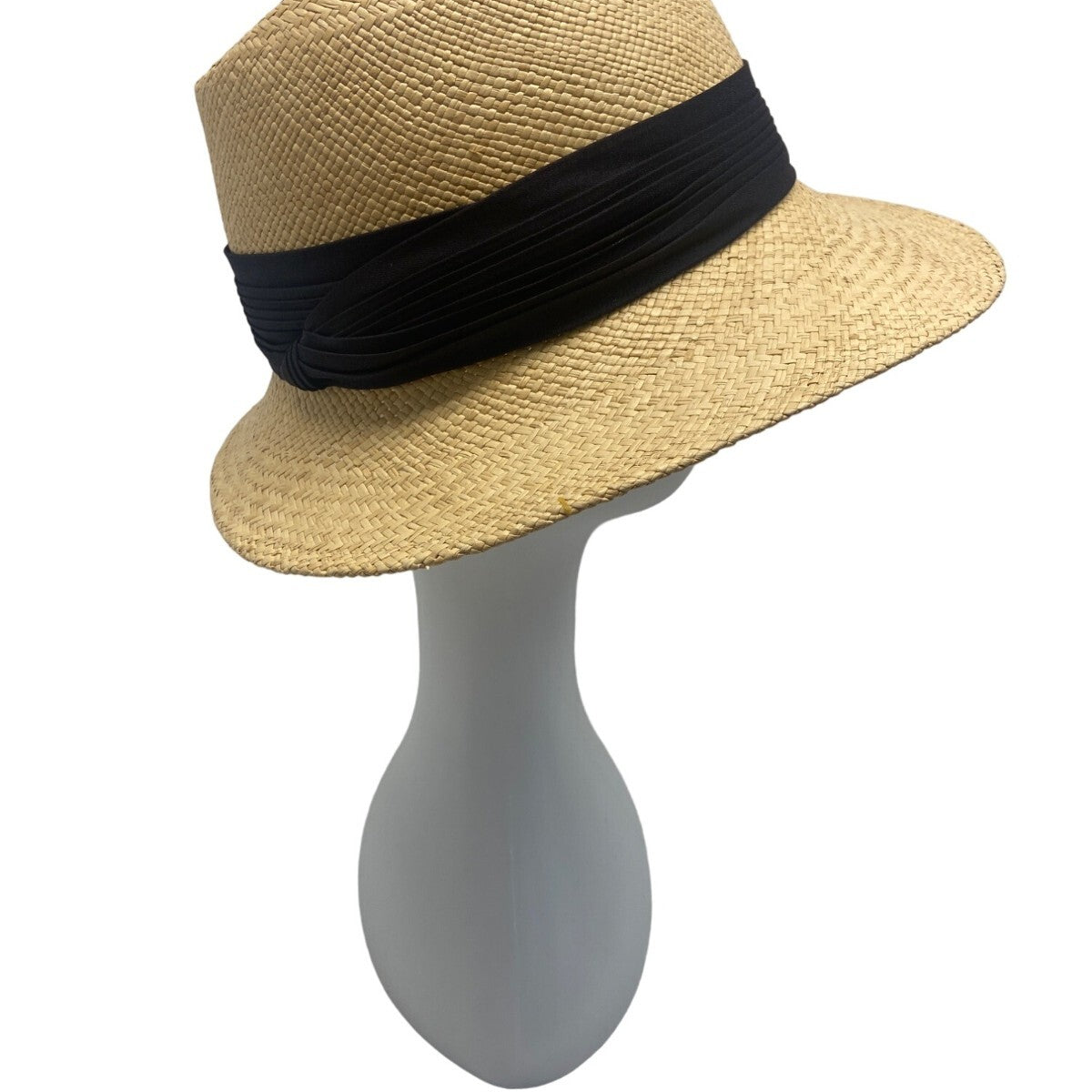 Betmar Straw Fedora Hat With Black Band For Men & Women