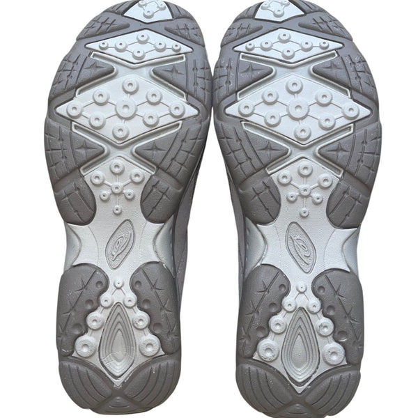Easy Spirit Women’s Gray Slip-On Mesh & Suede Ezcool Comfort Clogs Size 10