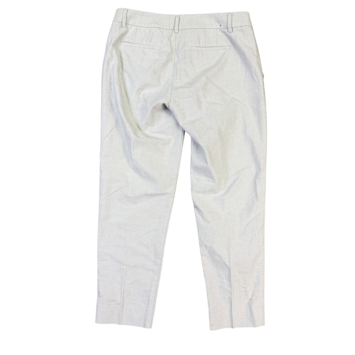 J.Crew Womens Light Gray Slim Fit Trousers Work Pants Sz 4
