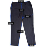 Zac & Rachel Womens Black Slim Fit Ankle Pants Size 8