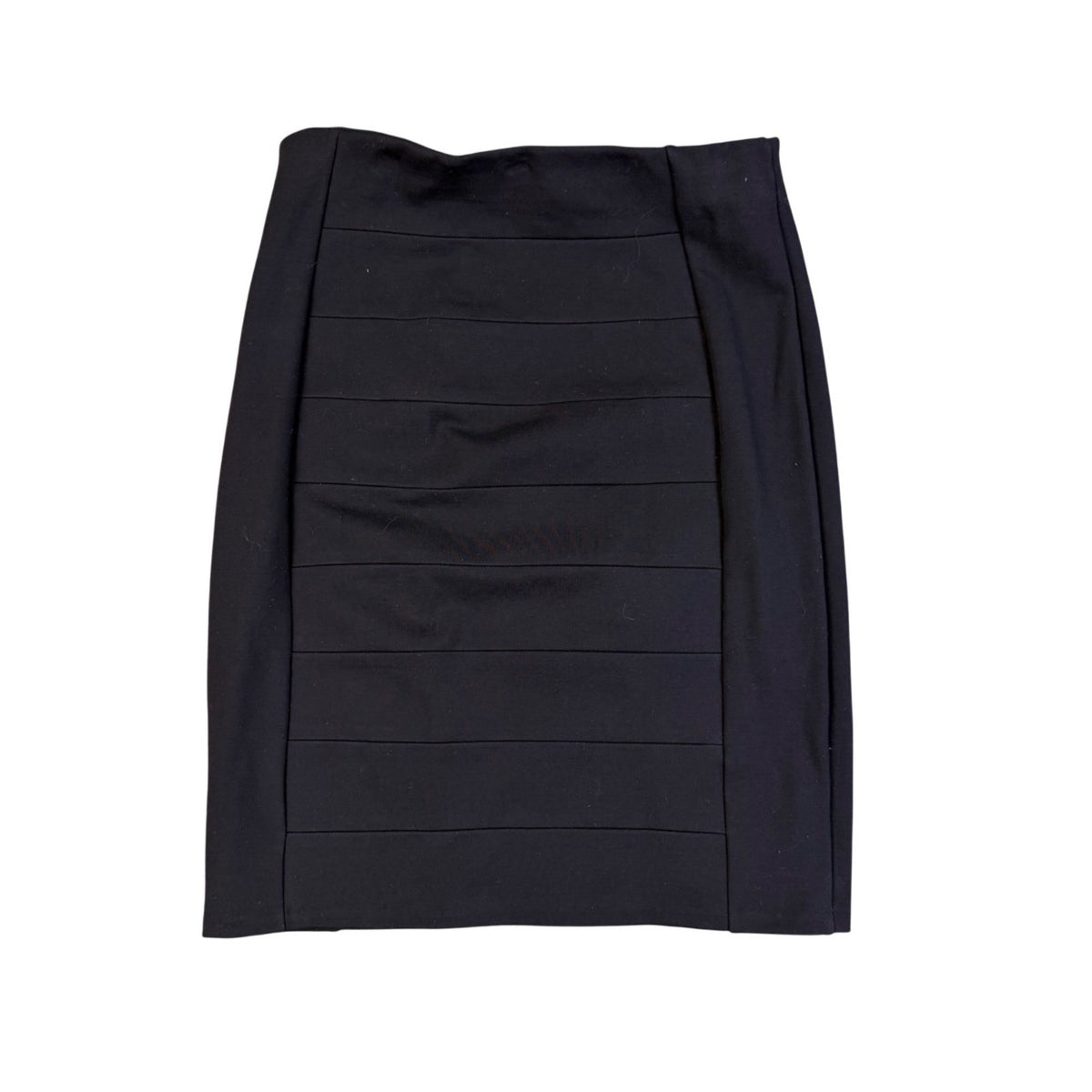 White House Black Market Womens Black Bandage Pencil Skirt Size 4