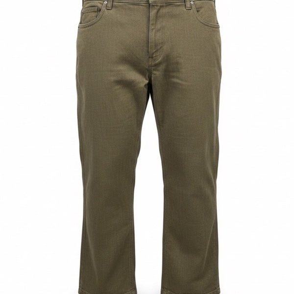 Kenneth Cole Mens Olive Straight-Leg PantsStylish & Comfortable Sz 42X30