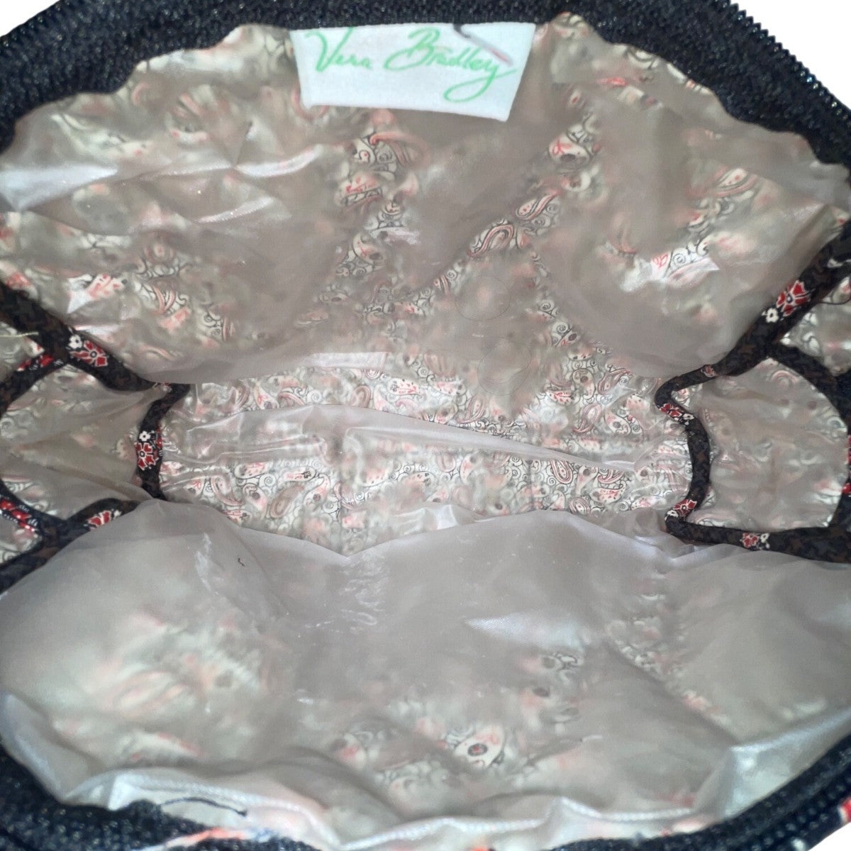 Vera Bradley Women’s Brown Quilted Paisley Fabric Carry-On Travel Duffel Bag