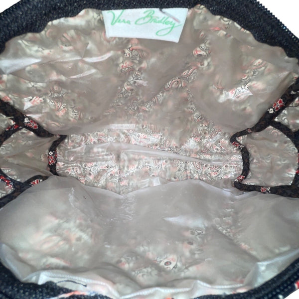 Vera Bradley Women’s Brown Quilted Paisley Fabric Carry-On Travel Duffel Bag