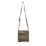 Liz Claiborne Women’s Bone White Faux Leather Adjustable Strap Crossbody Bag