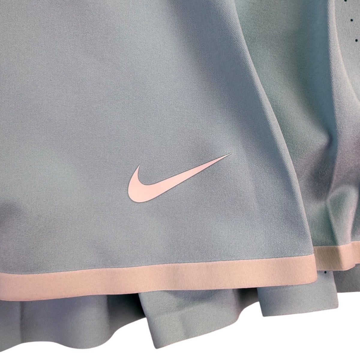Nike Womens Light Blue Dri-Fit Athletic Performance Skort Size L