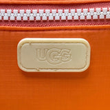 Ugg Women’s Orange Nylon Signature Logo Adjustable Strap Crossbody Bag Size S
