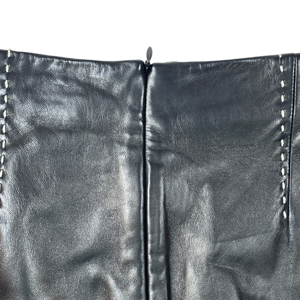 Banana Republic Black Leather Tube Skirt Szize 2 (EU 32) - NWT