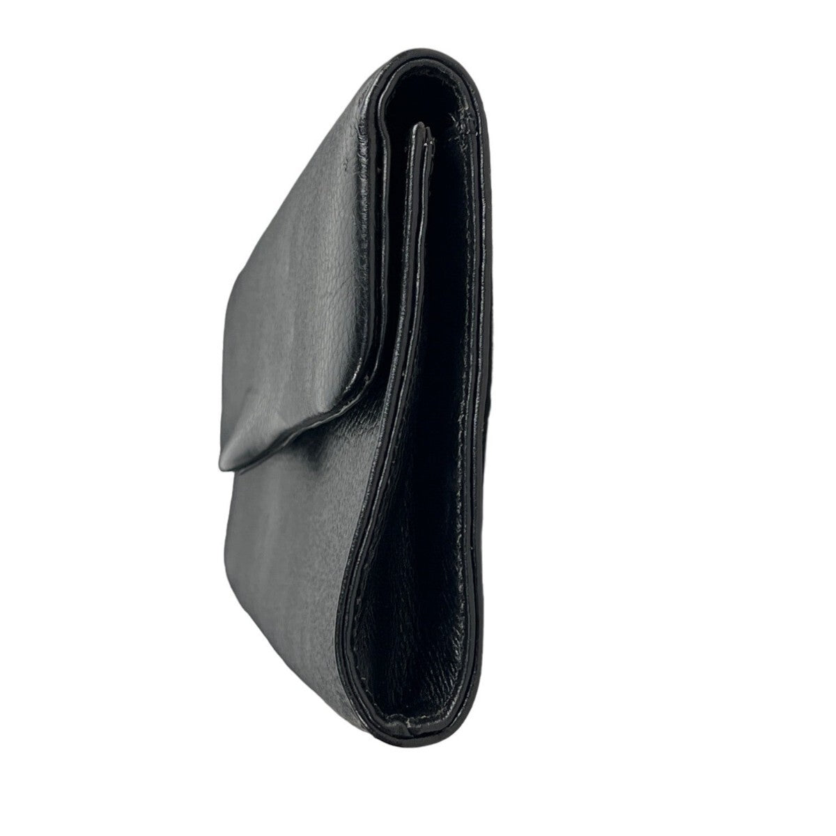 Lático Women's Black Leather Snap On Purse Sz S - EUC, inside zipper pocket