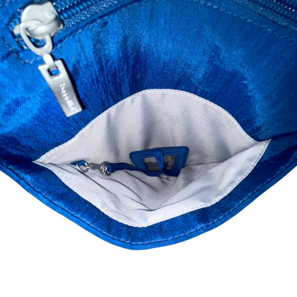 Baggallini Women’s Blue Nylon Adjustable Shoulder Strap Tote Bag