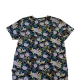 Eddie Bauer Womens Dark Green Camouflage Crew Neck T-Shirt Size L