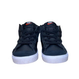 Nike Kids Black & White Leather Mid-Top Blazers Sneakers Size 7C
