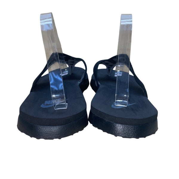 Nike Men’s Charcoal Black & Gray Thong Plus Flip-Flop Sandals Sz 11