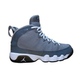 Air Jordan Youth Grey White Cool Grey 9 Retro GS  Athletic Sneakers Size 6.5Y