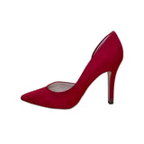 Jenn Ardor Women’s Red Man-Made Pointed-Toe High Heels Size 6M
