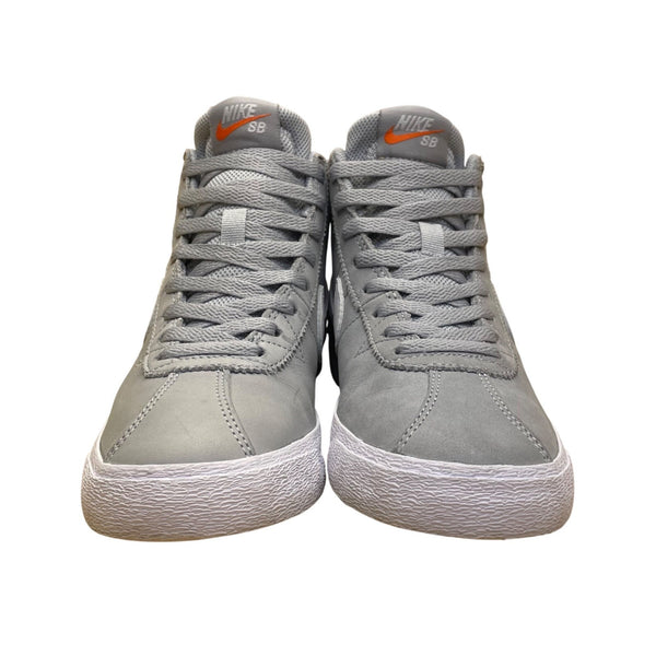 Nike SB Women’s Gray Leather High Top Lace-Up Skateboarding Sneakers Size 7