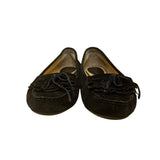 Cole Haan Women’s Black Suede Tassel Loafers Slip-On Flats Size 8.5