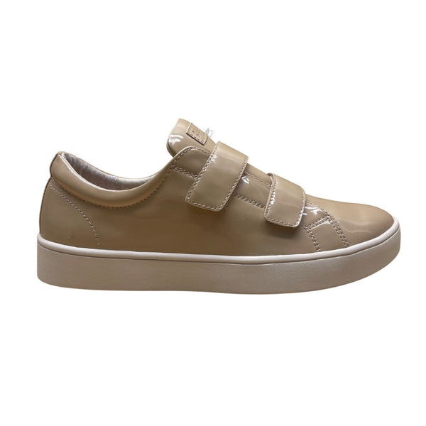 Revitalign Women’s Light Brown Patent Strap Malibu Bella  Sneakers Size 9.5B