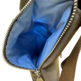 Baggallini Women’s Brown Nylon Adjustable Strap Crossbody Bag