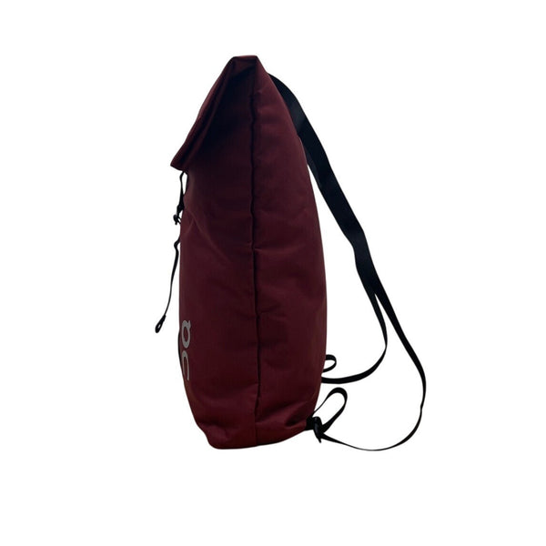 On Cloud Running pomegranate Red Roll-Top Closure Foldable Marketing Backpack