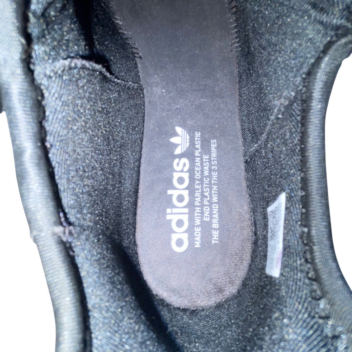 Adidas Mens Black NMD R1 Parley Magic Mauve Sneakers Size 10.5