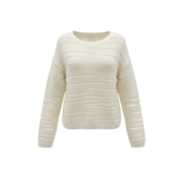 Vince Camuto Womens Coconut Milk Sweater Coastal Style Sz XS - New