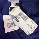 Adidas Mens Navy Blue Athletic Sweatpants Drawstring Waist Cotton Blend Size M