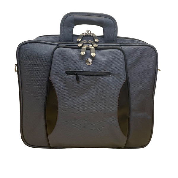 Targus Men’s Blue Nylon With Multiple Compartments Slim Briefcase Laptop Bag