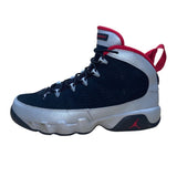 Air Jordan Youth Black& Red Leather Retro 9 Johnny Kilroy Sneakers Size 6.5Y