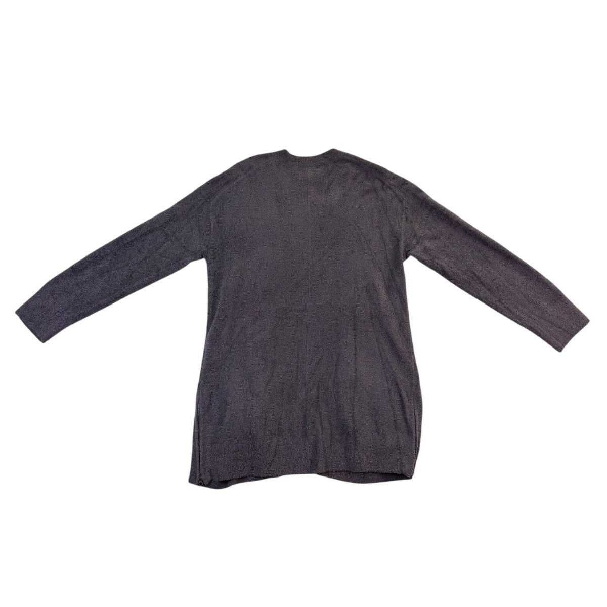 Barefoot Dreams Womens Carbo Cozychic Lite Side Zip Cardigan Size L
