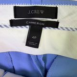 J.Crew Women’s Blue Cameron Slim Fit Pants Size 4P