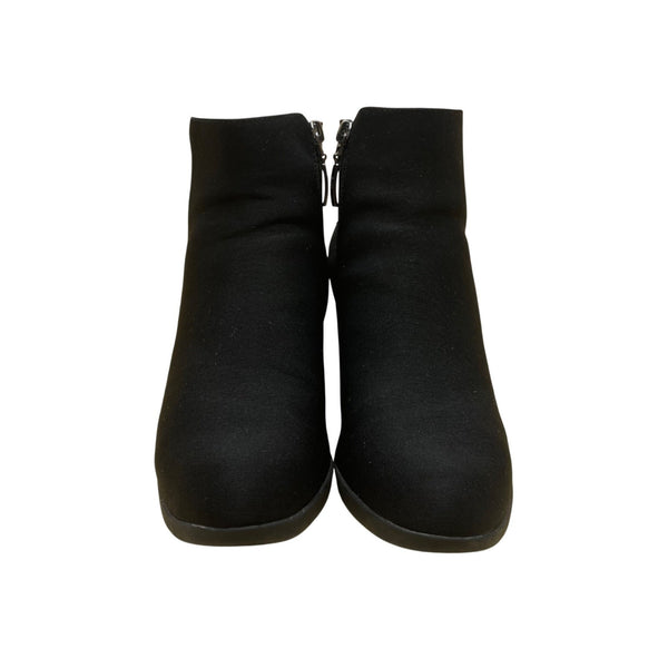 Lauren Blackwell Women’s Black Mykenna Heeled Ankle Boots Size 7.5