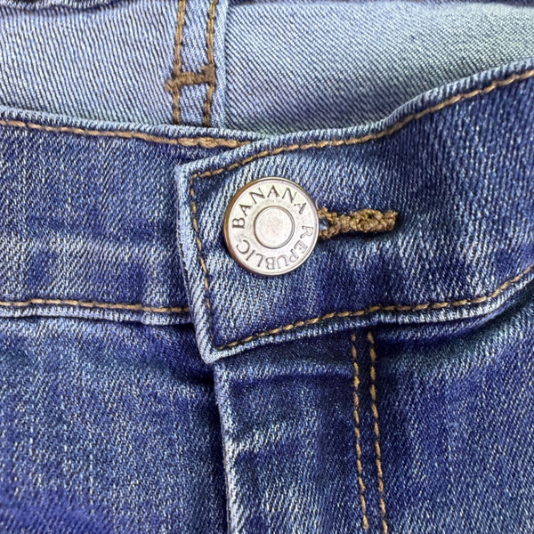 Banana Republic Womens Blue Denim Skinny Fit Jeans Size 29/8