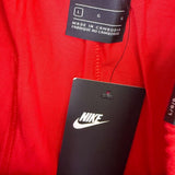 Nike Mens Red Cotton Drawstring Shorts Lightweight Casual Comfort Size L