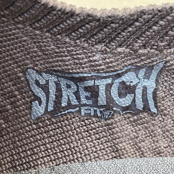 Skechers Women’s Brown Knit Lightweight Design Lace-Up Stretch Fit Shoes Size 11