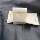 Vie By Victoria Royal Womens Gray Sequin Top & Blazer Formal Dress Set Sz 8