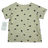 Lil Lemons Organic Cotton Bee Print Kids Tee 4T Soft Stylish Top