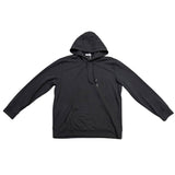 Coofandy Mens Black Hoodie Soft Lightweight Casual Pullover Size L