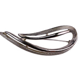 Sarah Coventry Womens Silver Tone Metal Leaf Abstract Brooch Pin Vintage Jewelry