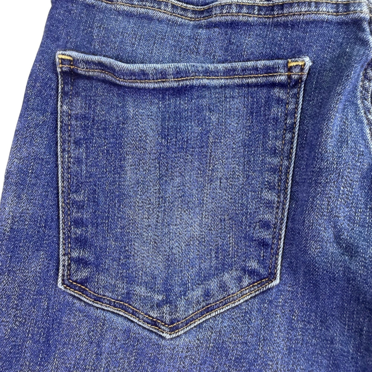 Lucky Brand Womens Blue Straight Leg Jeans Machine Washable Size 6/28R