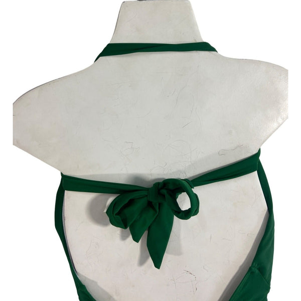 Women's Green One Piece Swimsuit Sz M