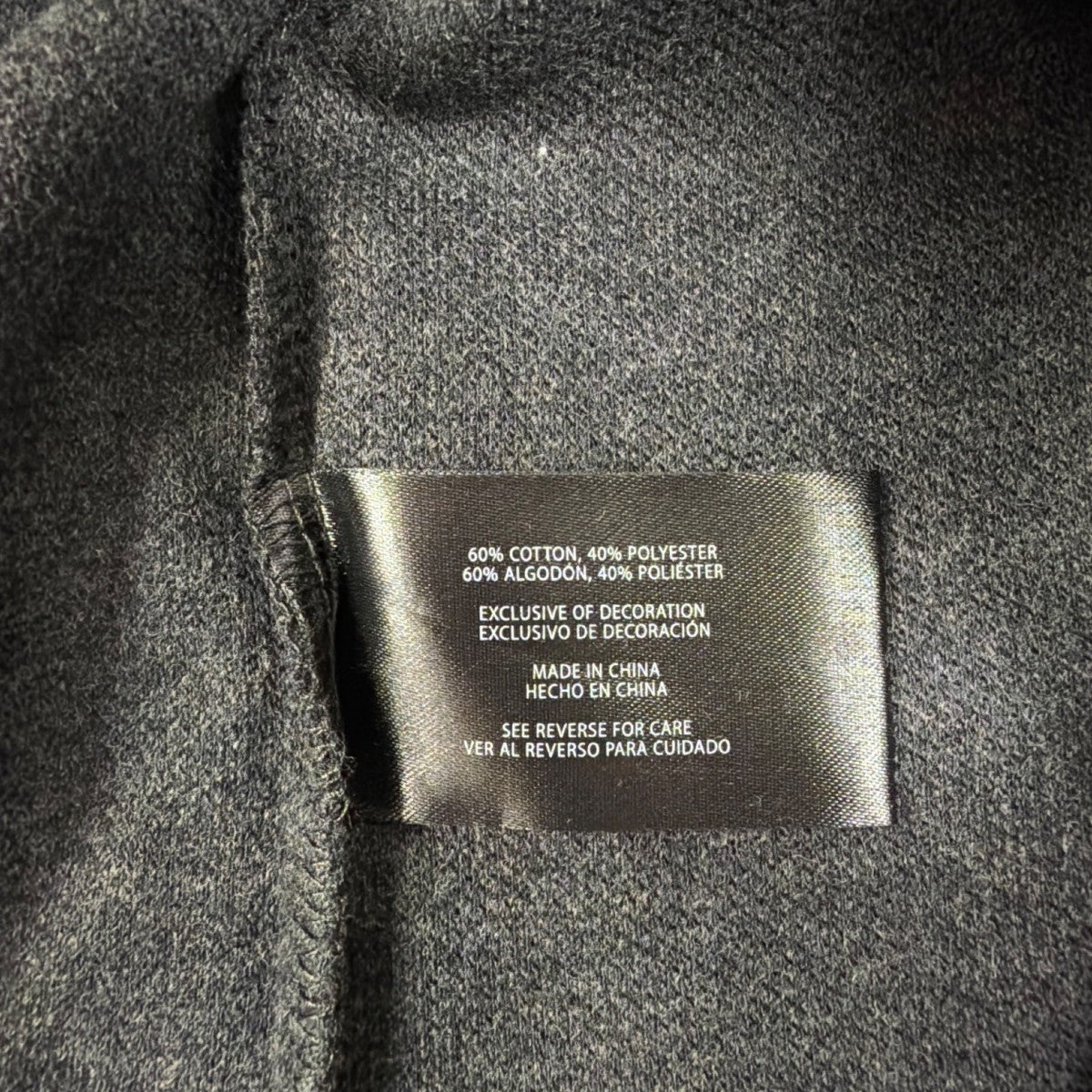 Banana Republic Mens Charcoal Quarter-Zip Pullover Sweater Stylish & Modern Sz L