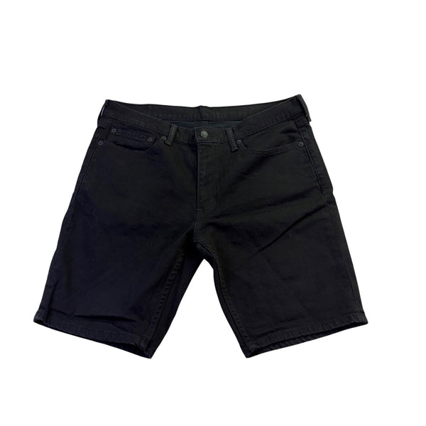 Levis women’s Black Stretch Denim Shorts 511 Slim Fit Casual Style Size 36