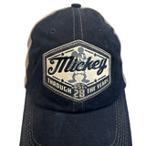 Disney Mens Brown Hat Mickey Baseball Cap Sz 57-62cm