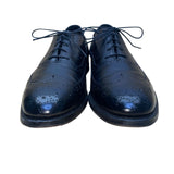 Johnston & Murphy Men’s Black Leather Wingtip Oxford Dress Shoes Size 10.5