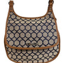 Nine West Women's Crossbody Blue and Tan Meduim Shoulder Bag