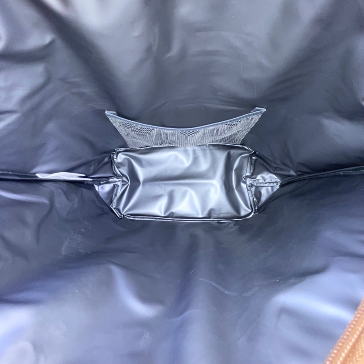 Fit + Fresh Women’s Navy Blue Floral Insulated Lunch Tote With Dual Tan Handles