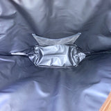 Fit + Fresh Women’s Navy Blue Floral Insulated Lunch Tote With Dual Tan Handles