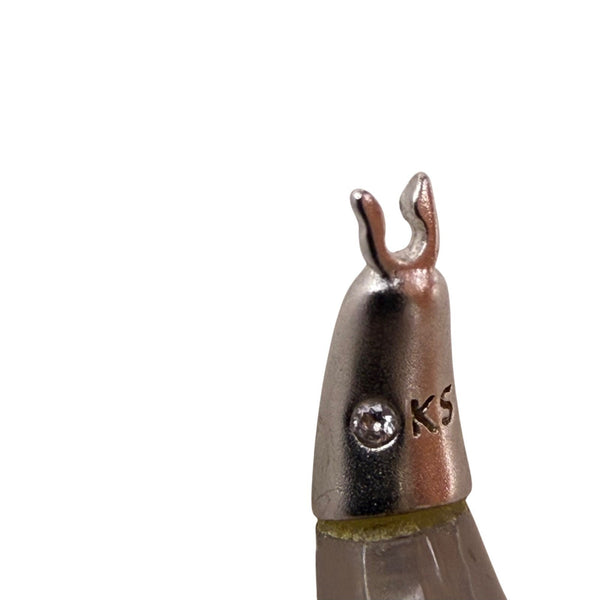 Womens Gray Silver Tone Hoop Earrings Modern Design